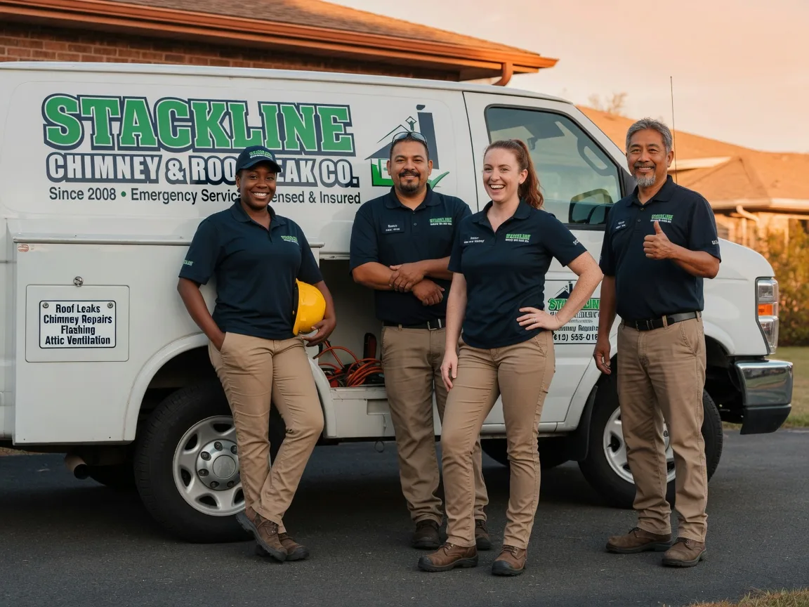 Chimney flashing repair company in Austin, TX